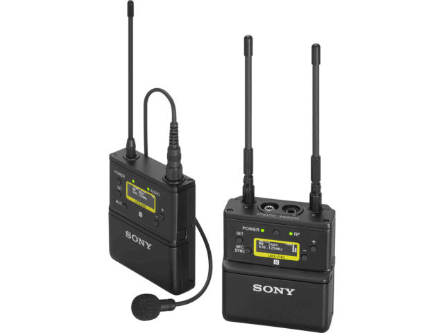 Sony Kit UWP-D21/K33 système audio sans fil Récepteur URX-P40 + émetteur UTX-B40 + micro ECM-V1BMP  ( précommande )