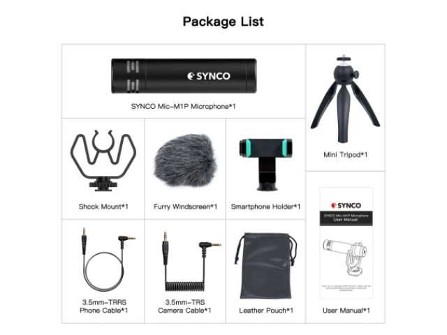 Synco M1P kit Vlogger  ( précommande )