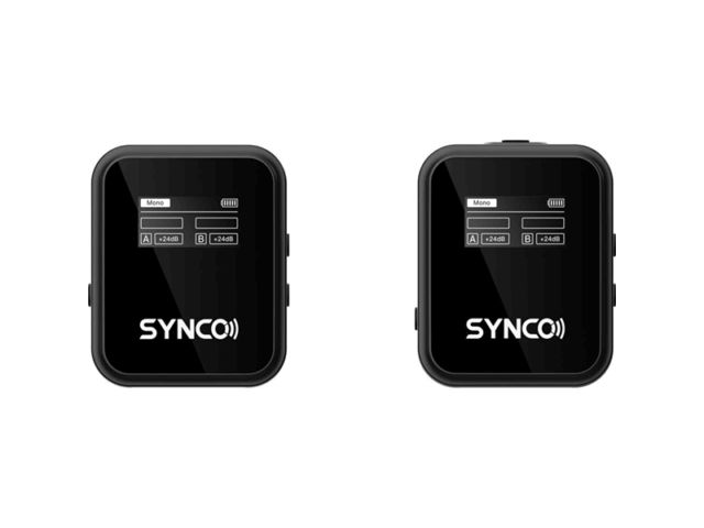 Synco G2C2 système de microphone sans fil 2.4G 1-Trigger-2 avec écran  ( précommande )