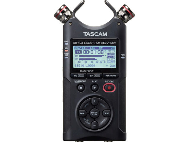 Tascam DR-40X enregistreur audio portable 4 pistes et interface USB ( Précommande )