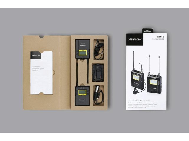 Ensemble micro HF Émetteur ceinture, Récepteur Pocket DSLR, Micro