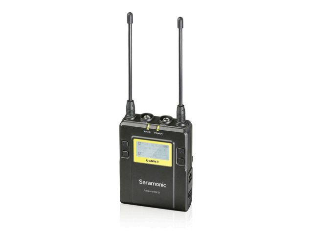 Saramonic UwMic9 TX9 + RX9 Ensemble HF micro cravate  ( précommande ) - Motion19 — vue 3